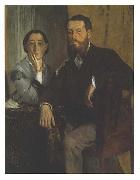 Edgar Degas Mr and Ms Morbilli Spain oil painting artist